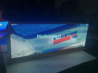 Video Function led car sign / Outdoor Usage 5mm digital taxi advertising