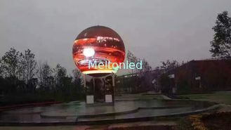 Advertisement P5 P6 Smd Globe Led Display Curved Ball Customized Diameter