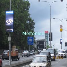 P3 - P6 Led Commercial Outdoor Advertising Billboard High Brightness 3G/4G/WIFI/USB lamp pole sign
